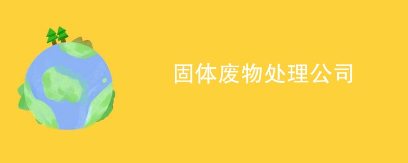 固体废物处理公司