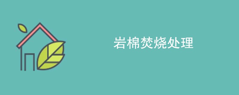 岩棉焚烧处理