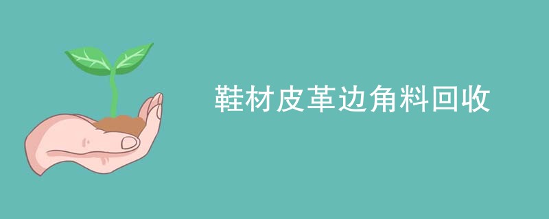 鞋材皮革边角料回收