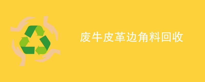 废牛皮革边角料回收