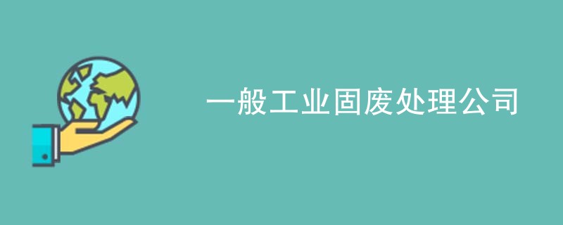一般工业固废处理公司